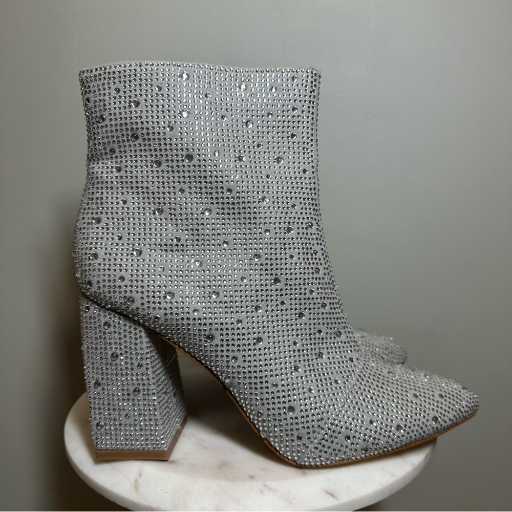 BCBGeneration Silver Briel-2 Ankle Boot